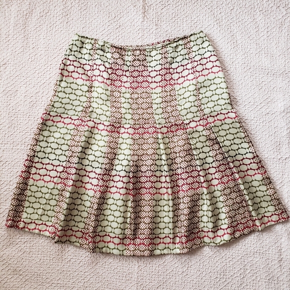 City DKNY Silk Multicolor Skirt - Picture 1 of 9